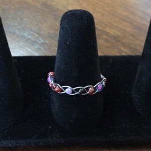 Wire braided bead rind